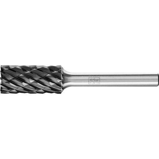 PFERD Tungsten Carbide Burr ZYAS – Cylindrical with End Cut – Steel Hc-Fep