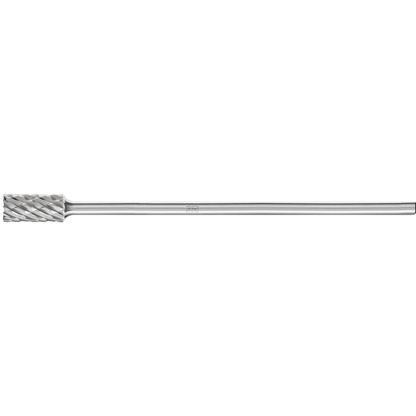 PFERD Tungsten Carbide Burr ZYAS – Cylindrical with End Cut – Steels SL150
