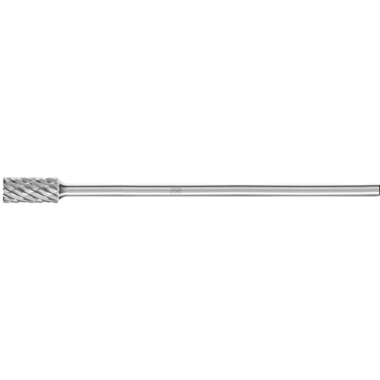 PFERD Tungsten Carbide Burr ZYAS – Cylindrical with End Cut – Steels SL150
