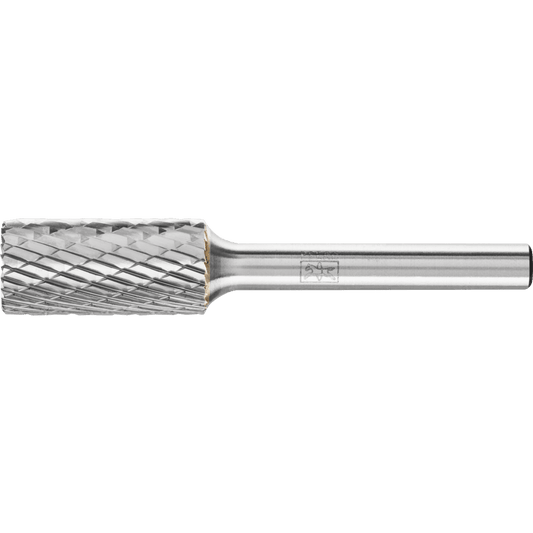 PFERD Tungsten Carbide Burr ZYAS – Cylindrical with End Cut – Tough