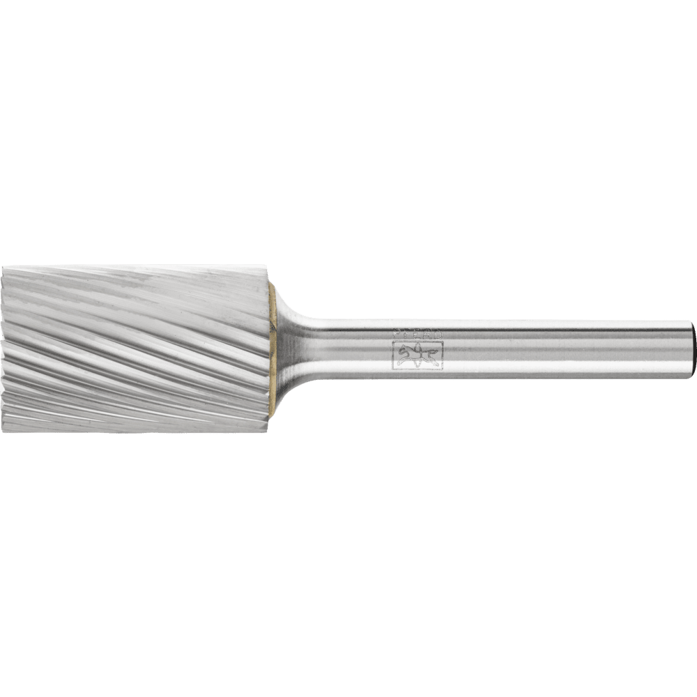 PFERD Tungsten Carbide Burr ZYAS – Cylindrical with End Cut – C3